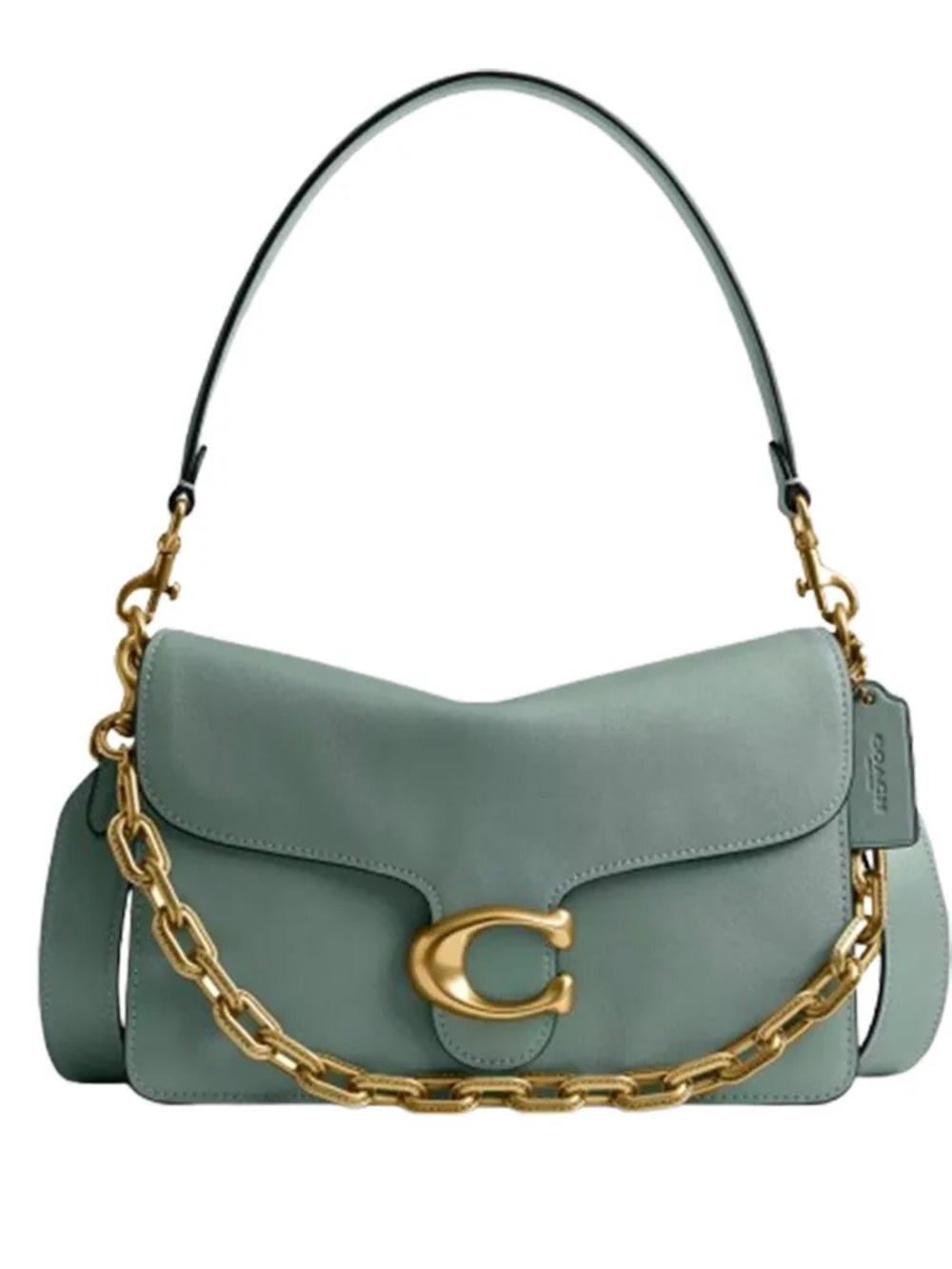 Coach NWT Chain Tabby Sage Shoulder Bag